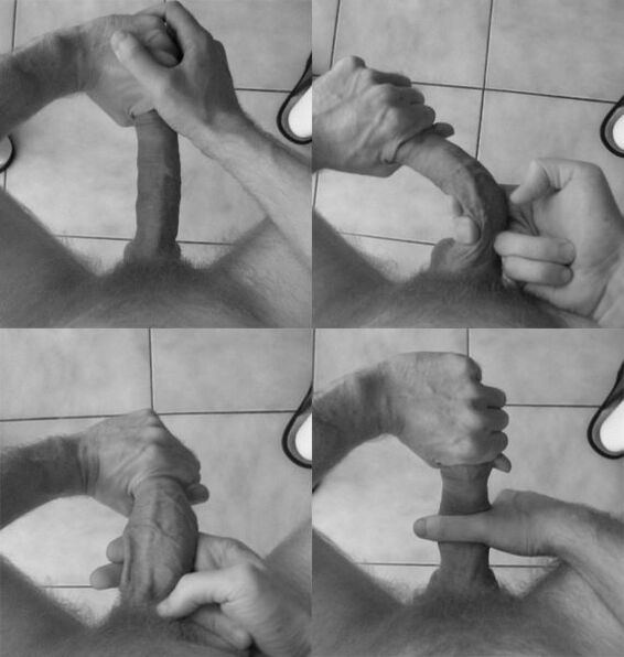 Penis flexion to enlarge organ size